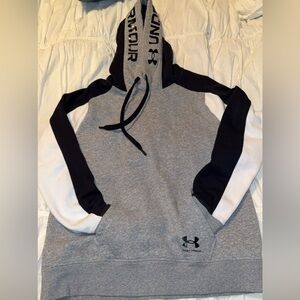 Under Armour Black & Grey hoodie